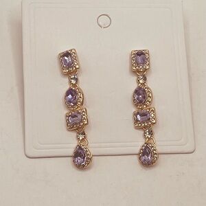 Earrings for women imitation diamond design